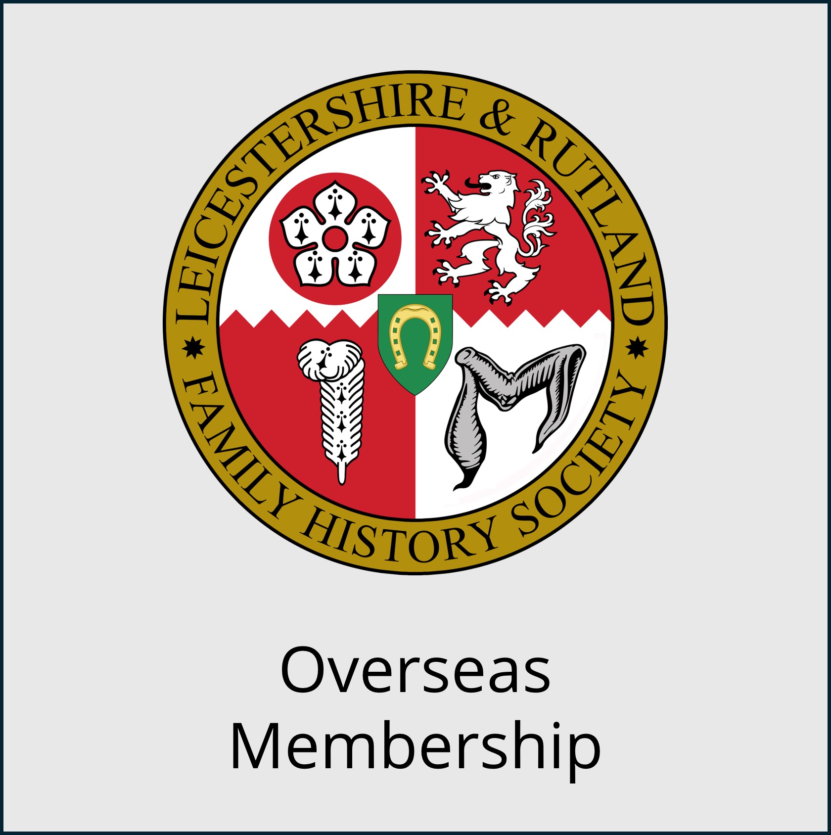 Buy overseas membership of Leicestershire and Rutland Family History Society (LRFHS)